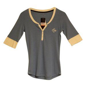 NWT Tommy Hilfiger Elbow Sleeve Shirt Pajama Top